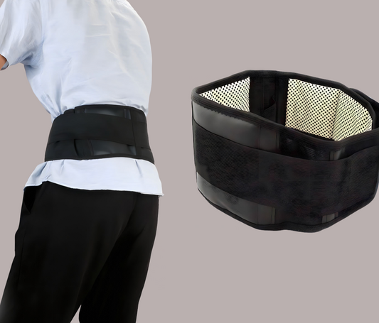 Support Belt With Magnettic Self Heated Pad