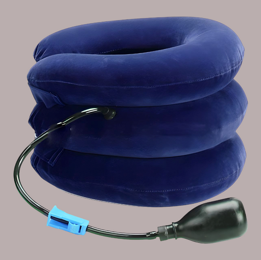 Three Layer Inflatable Neck Pillow